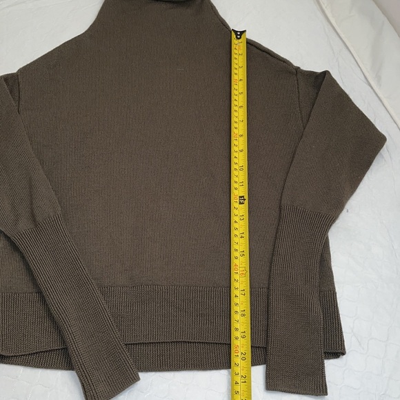 Aritzia Wilfred Cyprie turtleneck sweater in Heather Bristle XXS - Picture 7 of 12